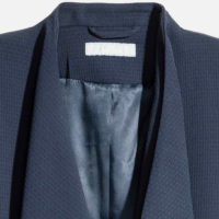 Dark Fitted Jacket - Image 2